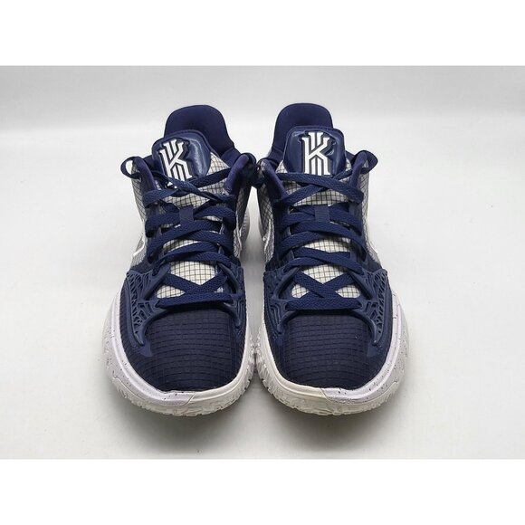 Nike‎ Kyrie Low 4 Shoes Mens Size 7.5 Navy White DM5041-402 Basketball Sneakers - Picture 2 of 10